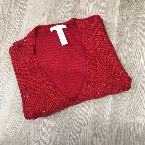 Charter Club Sweaters - Charter Club Lightweight Sparkly Sweater BB231